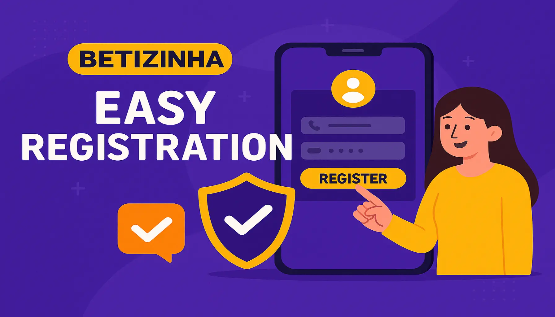 Não Perca tempo, o rRgistro na site BETIZINHA